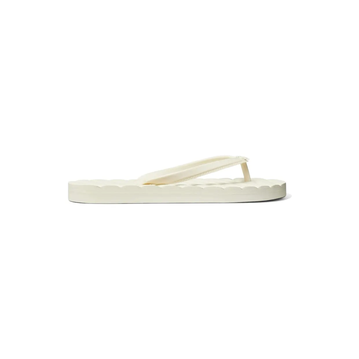 Tory Burch Kira Flip Flops Ivory White (144262-101)