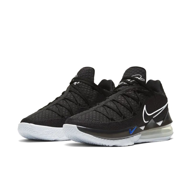 Nike LeBron 17 Low Black White Black/White-Multi-Color (CD5007-002)