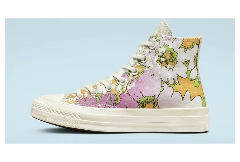 Converse Chuck 70 Crafted Florals Beyond Pink/olive Aura/egret (A00537C)