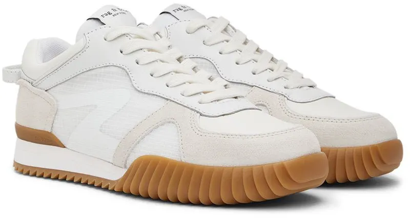 rag & bone White Retro Runner 2.0 Sneakers (WFF22PF002QB2)