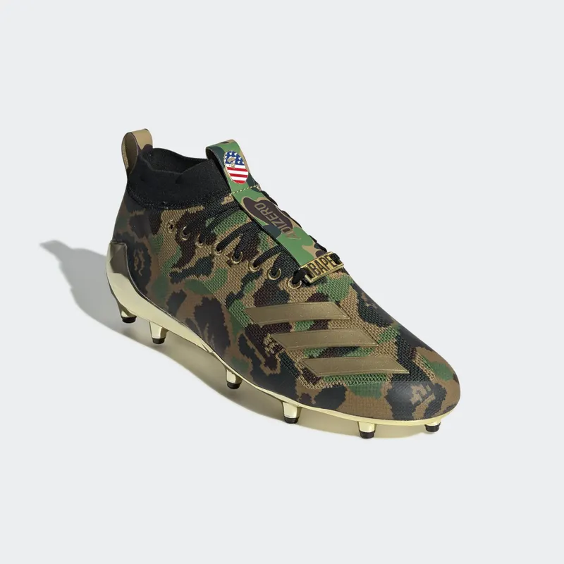 adidas Cleat Bape Camo Black/Gold Metallic/Cloud White (F35829)