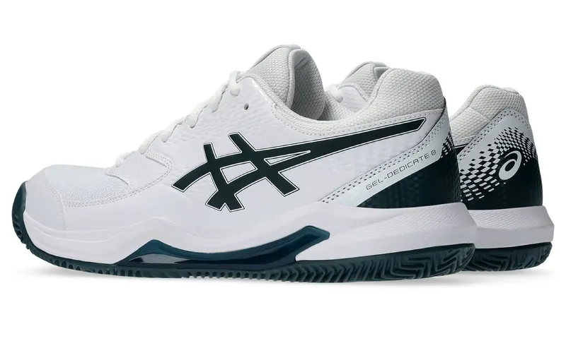 ASICS Gel-Dedicate 8 Clay White Saxon Green (1041A448-104)