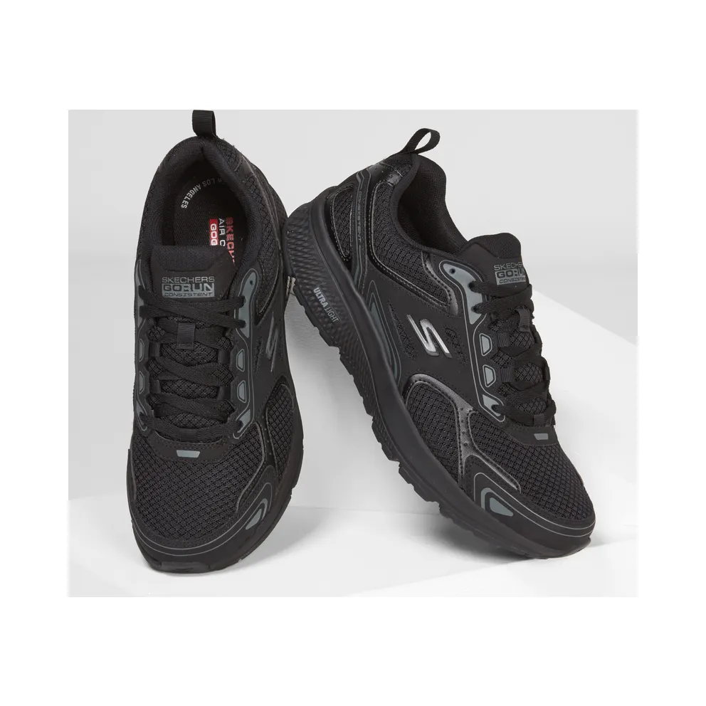 Skechers GOrun Consistent – Black / Houtskool (220034 BKCC)