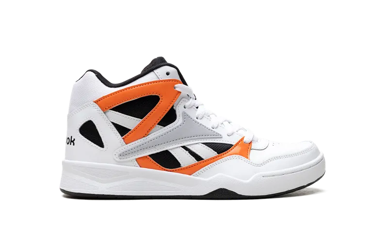 Reebok Royal BB4500 Hi 2 Shoes Cloud White / Core Black / Smash Orange S23-R (HR0527)
