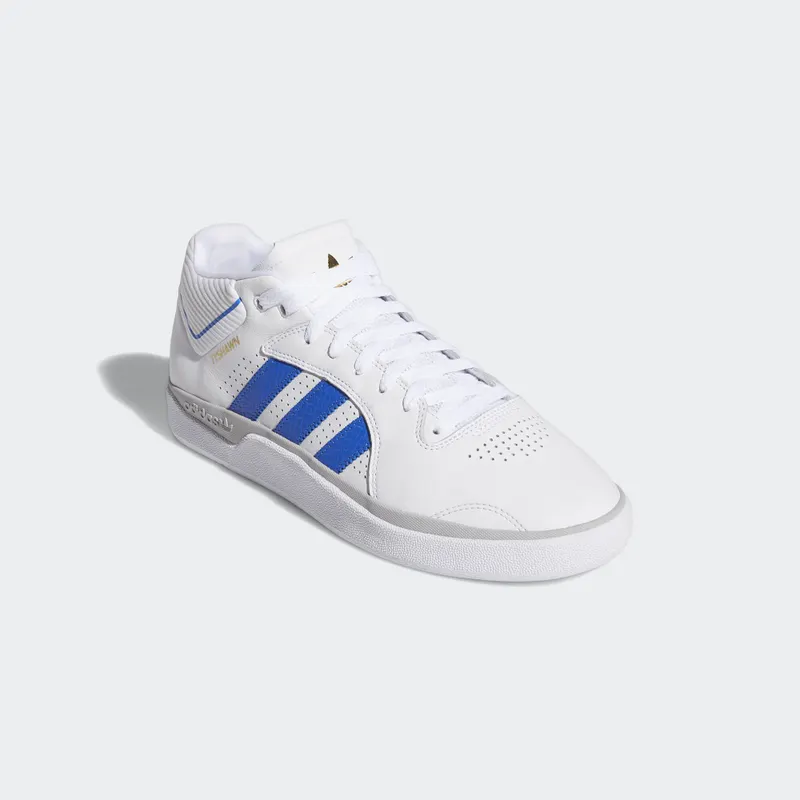 adidas Tyshawn Cloud White Blue Cloud White/Blue/Gold Metallic (EG9058)