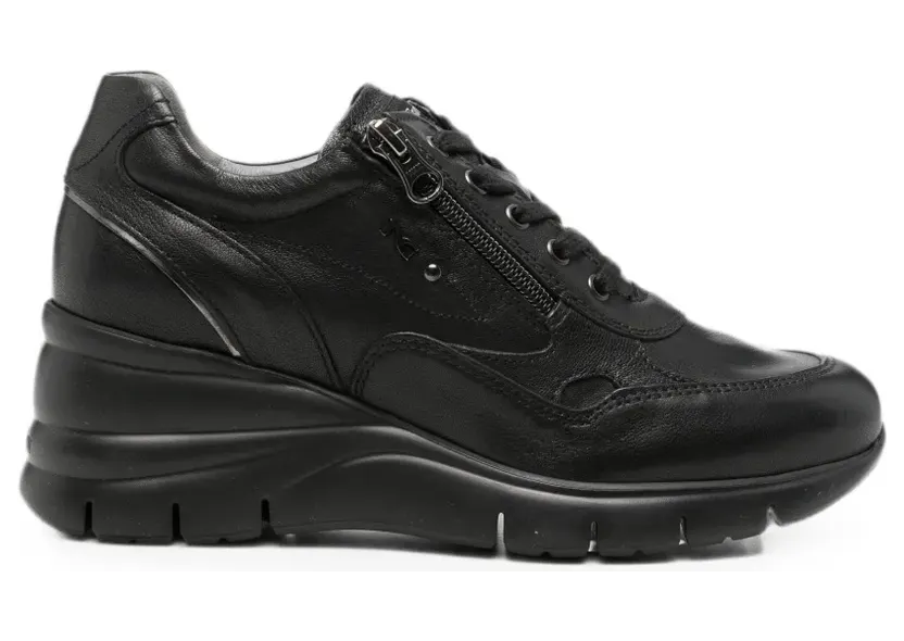 NERO GIARDINI Sneakers mit Reißverschlussdetail – Schwarz (I617400D100)
