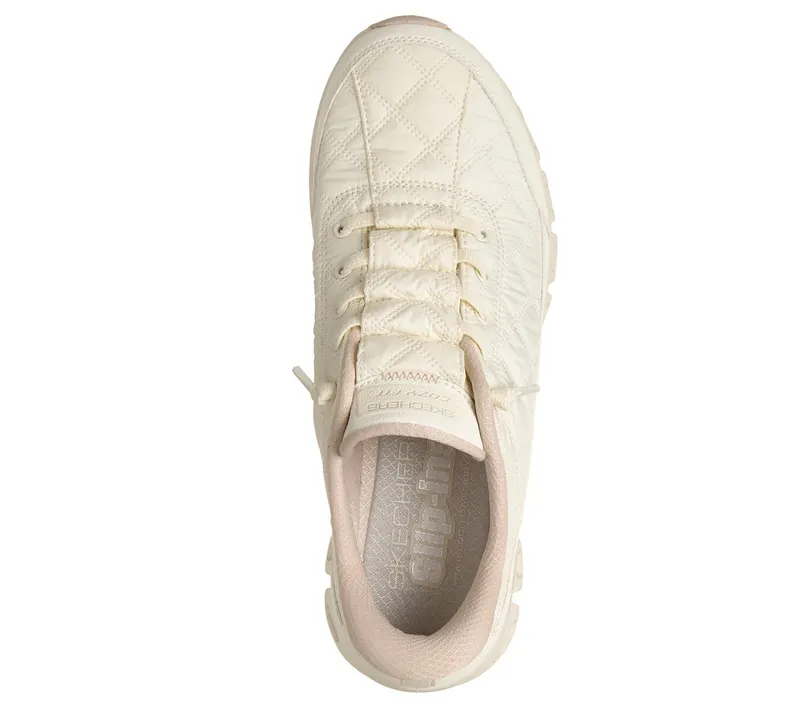 Skechers Slip-ins: Glide-Step – Cozy Fit At Ease Sneaker Off-White