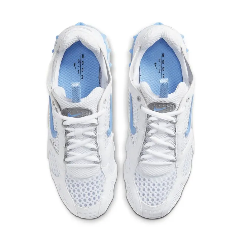 Nike Air Zoom Spiridon Cage 2 White University Blue (W) White/Metallic Silver-University Blue (CD3613-100)