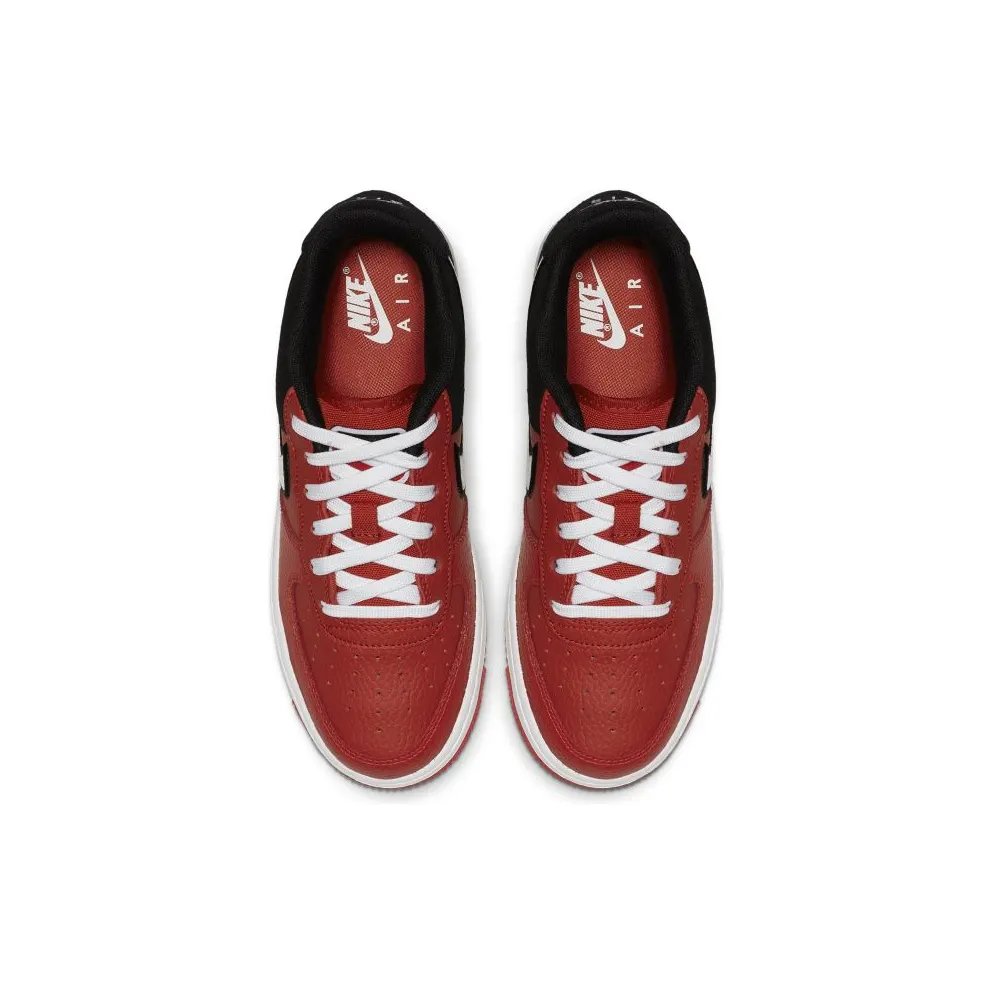 Nike Air Force 1 Low Mystic Red Black (GS) Mystic Red/White-Black (AV0743-600)