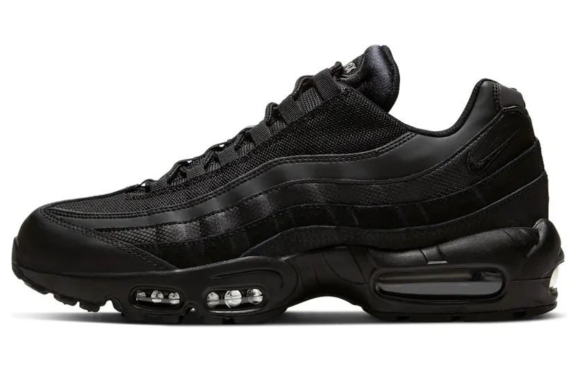 Nike Air Max 95 Essential ‘Triple Black’ Black/Dark Grey/Black (CI3705-001)