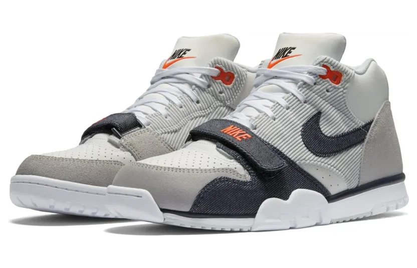 Nike Air Trainer 1 Mid Denim White Dark Obsidian