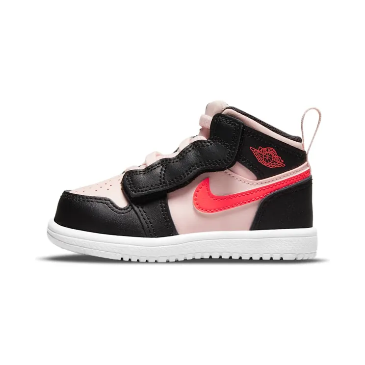 Jordan 1 Mid Alt Black Pink Crimson “Atmosphere / Black / Infrared 23” (AR6352-604)