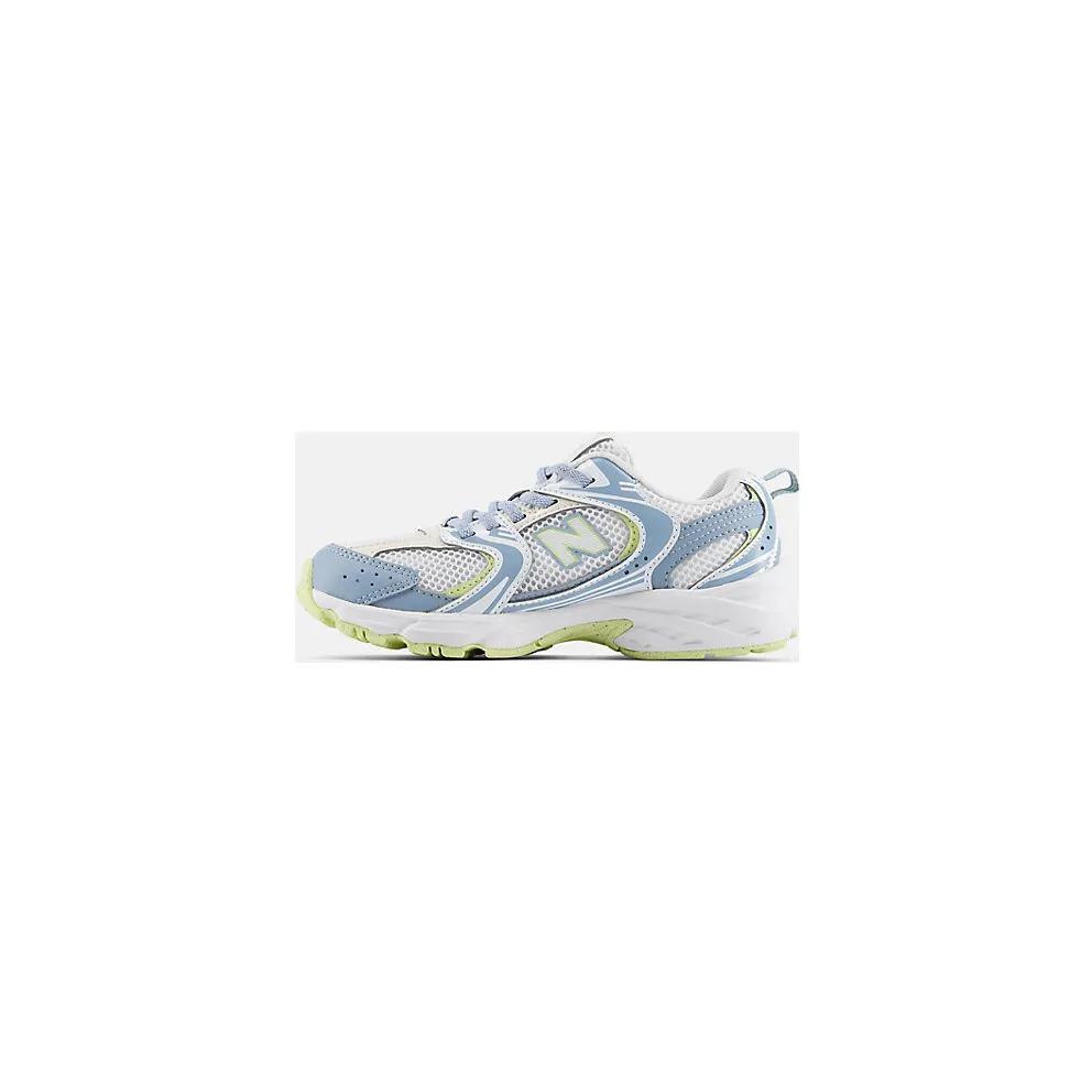 New Balance 530 Bungee Lace PS “Light Arctic Grey White” (P5303W7)