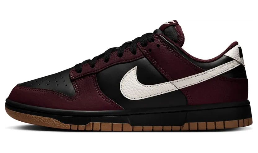 Nike Dunk Low Next Nature “Burgundy Crush Black” (HM9658-600)