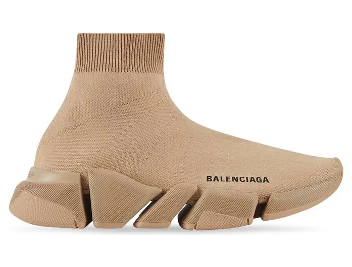 Balenciaga Speed 2.0 Beige (W) (617196W17019710/617196W2DB19710) (2)