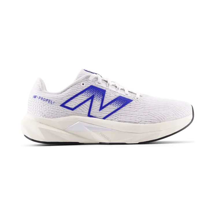 NEW BALANCE FuelCell Propelv5 “NB 103 WHITE / BLUE GEMSTONE / Angora” (MFCPRCZ5)