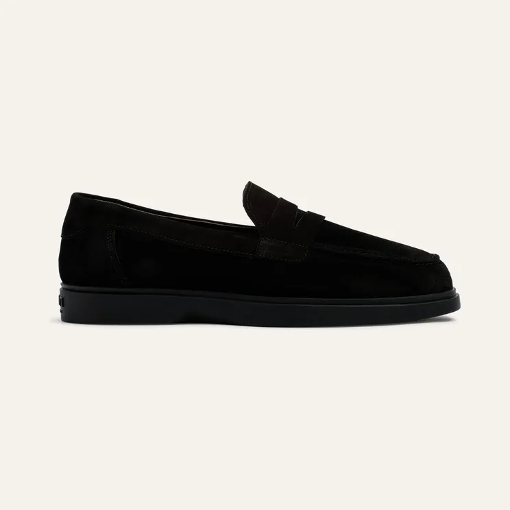 Mason Garments Amalfi Penny Loafer “Black” (MG51-19A)