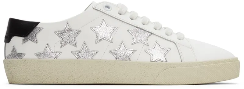 Saint Laurent White Court Classic SL/06 Metallic California (419197 0MP10)