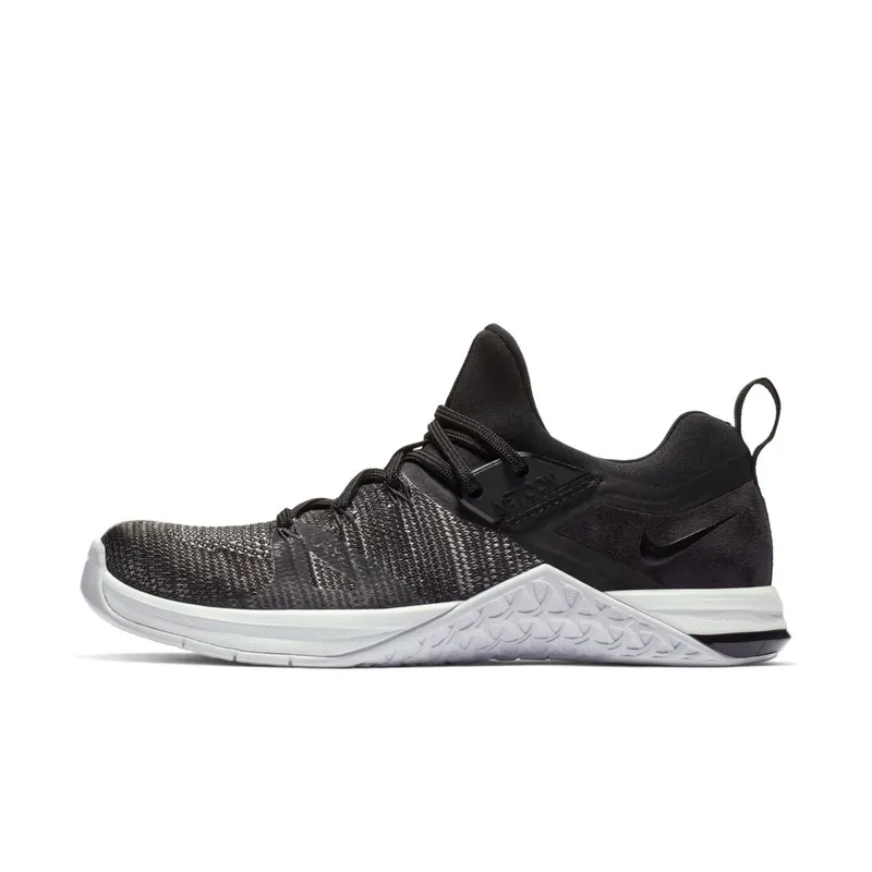 Nike Metcon Flyknit 3 Black Matte Silver (W) Black/Black-White-Matte Silver (AR5623-001)