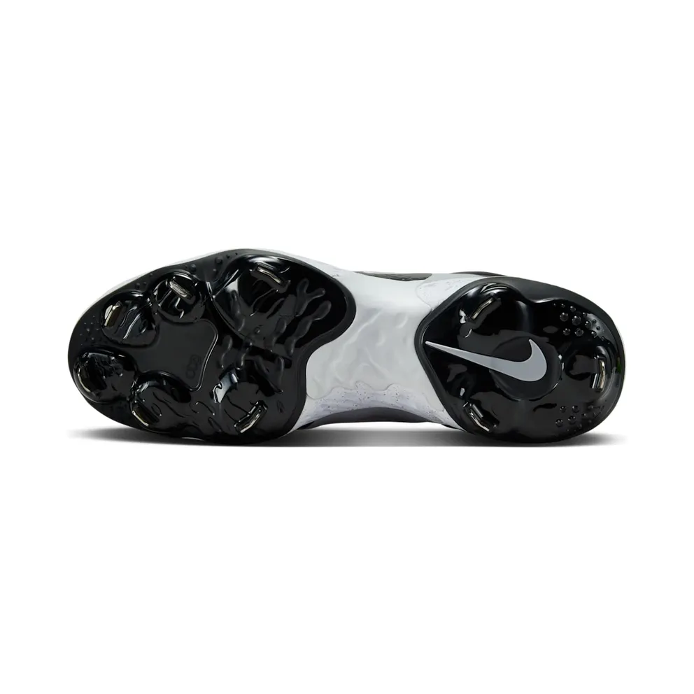 Nike Alpha Huarache Elite 4 Mid Wolf Grey White Dark Smoke Grey (DJ6520-002)