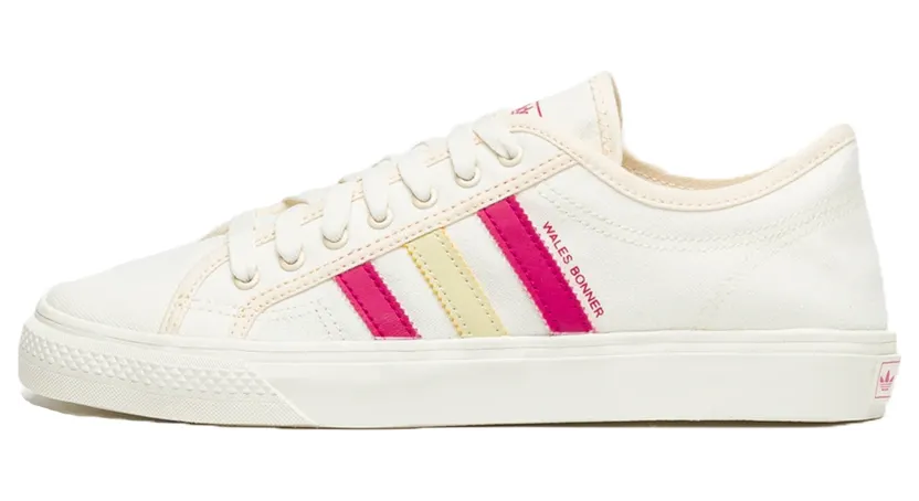 adidas Wales Bonner Nizza Lo Cream White / Scarlet / Dark Brown (S42621)