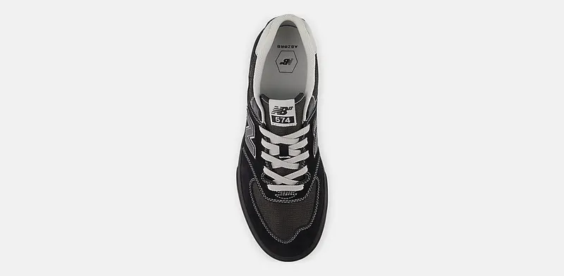 New Balance Numeric 574 Vulc Black Grey (NM574VBB)