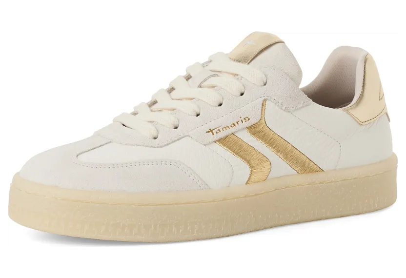 Tamaris sneaker Goud / Wit / Offwhite (1-23723-44-132)