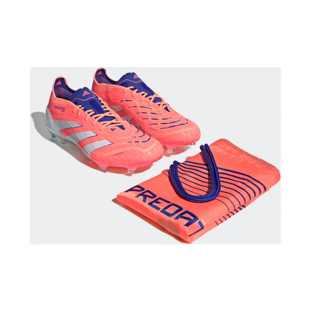 adidas Predator Elite Firm Ground Boots “Signal Coral / Cloud White / Beam Orange” (JI1083)