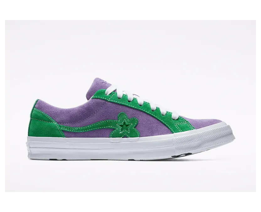 Converse One Star TTC Golf Le Fleur Purple Heart Green (162128C)
