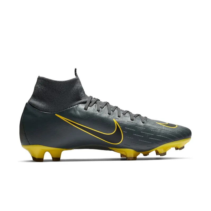 Nike Mercurial Superfly 6 Pro FG Grey Opti Yellow (AH7368-070)