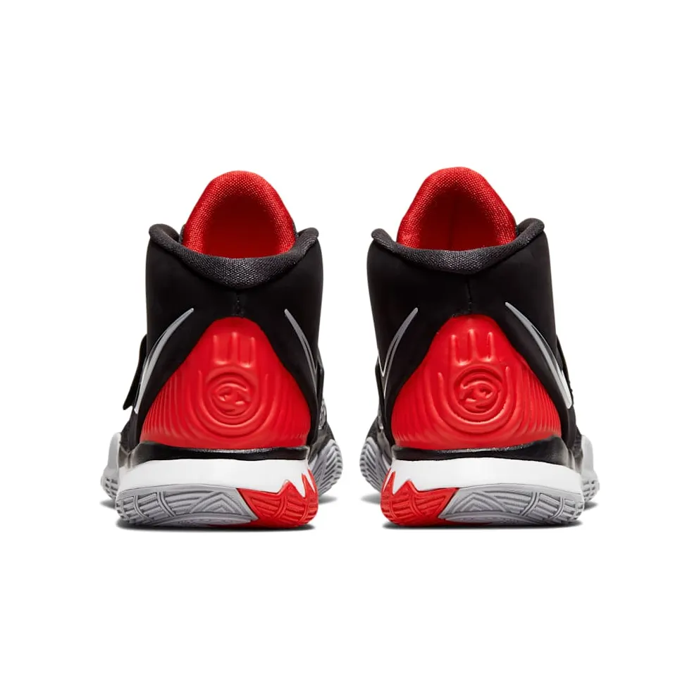 Nike Kyrie 6 Bred “Black / University Red / White” (BQ5600-002)