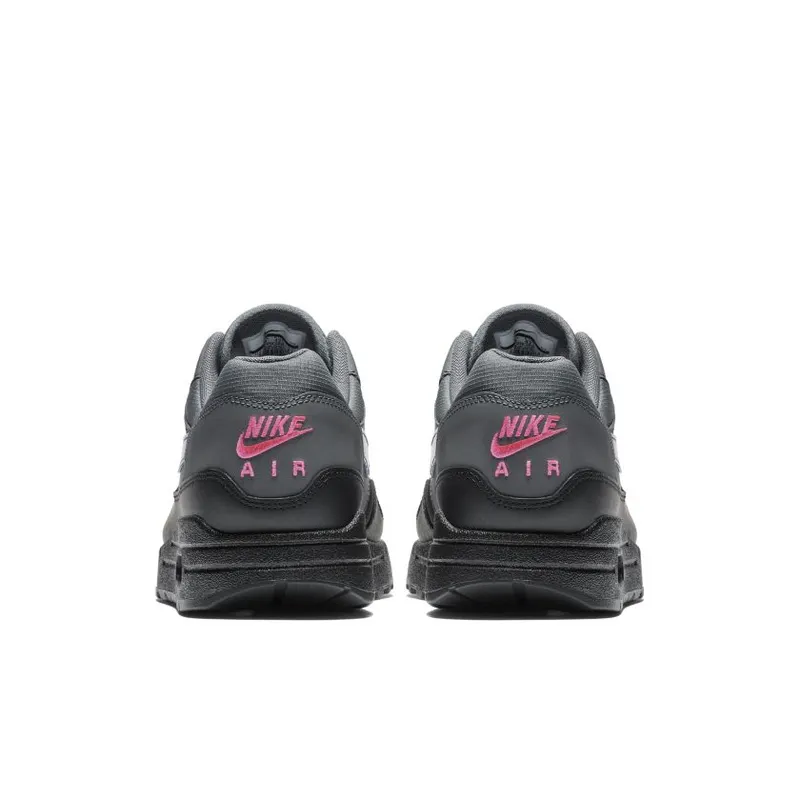 Nike Air Max 1 Ripstop Dark Grey Dark Grey/Black-Pink Blast-Fierce Purple (AR1249-002)
