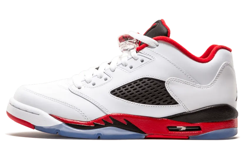 Air Jordan 5 Retro Low BG Fire Red (314338-101)