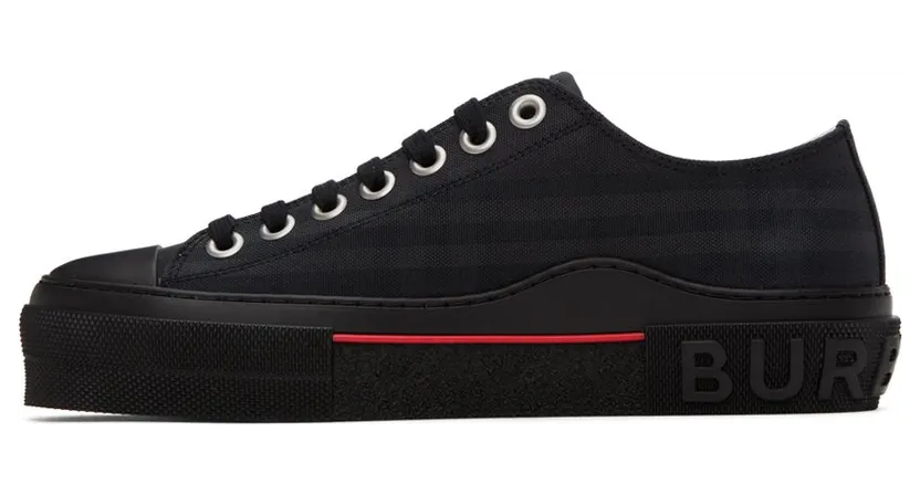 Burberry Black Vintage Check Sneakers (8057999) (3)