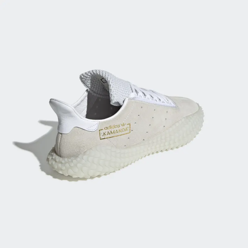adidas Kamanda Triple White Crystal White/Cloud White/Gold Metallic (DB2778)