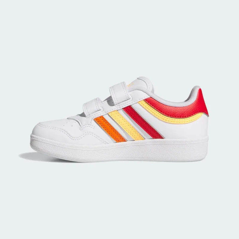 Adidas Hoops 4.0 Cloud White / Better Scarlet / Flash Orange (JQ7866)