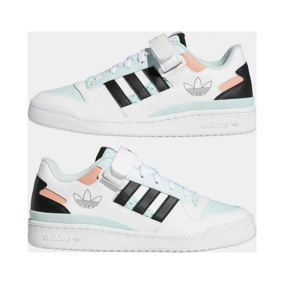 adidas Forum Low Cloud White / Halo Mint / Core Black (H01678)