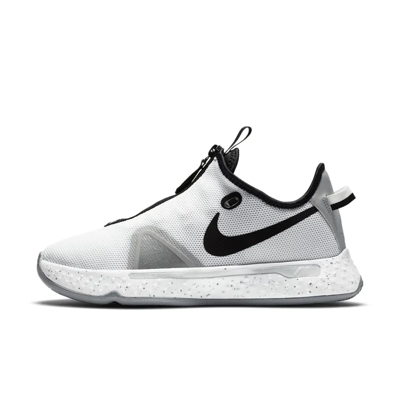 Nike PG 4 Team White Black White/Wolf Grey-Black (CK5828-100)
