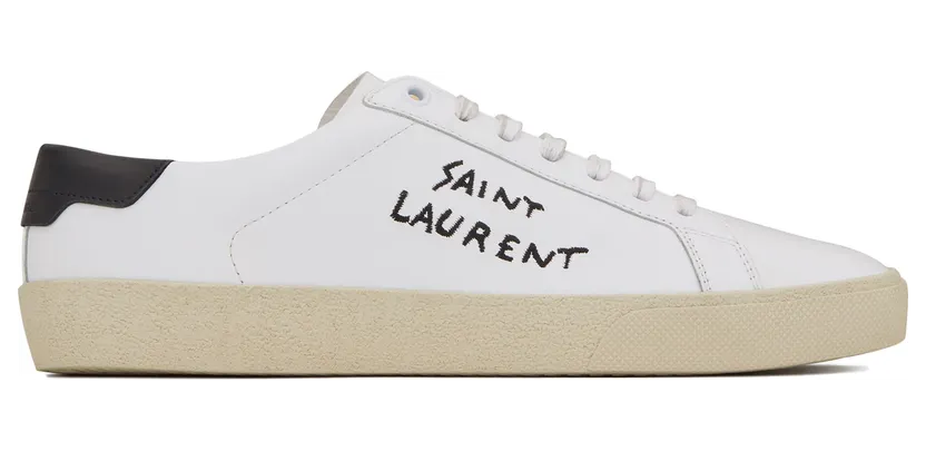 Saint Laurent Court Classic SL/06 Optic White Black