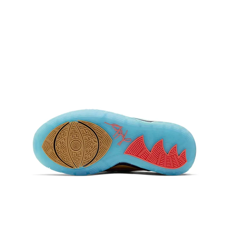 Nike Kyrie 6 Concepts Golden Mummy (GS) Sand/Teal-Metallic Gold (CV5572-149)