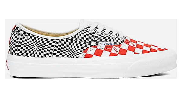 Vans Authentic Logo Check Flame Black (VN0A4BV91XL)