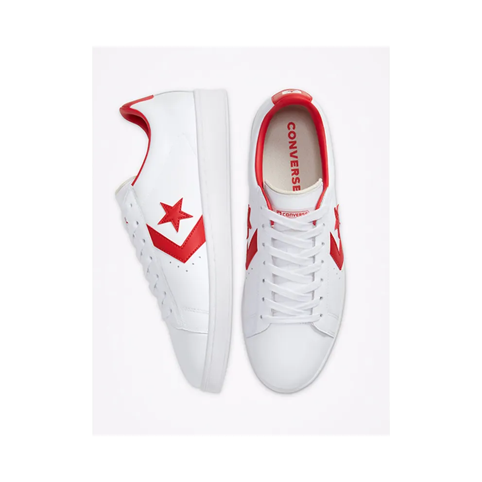 Converse Pro Leather Ox White Red White/University Red-White (167970C)