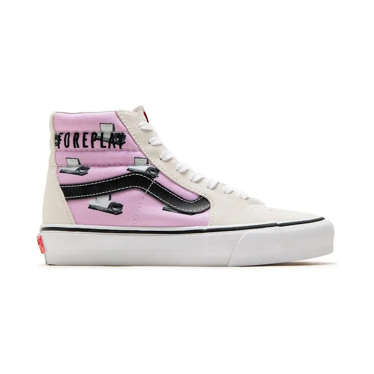 Vans Vault Sk8-Hi LX Cali Thornhill Dewitt White Pink (VN0A4CS561G1)