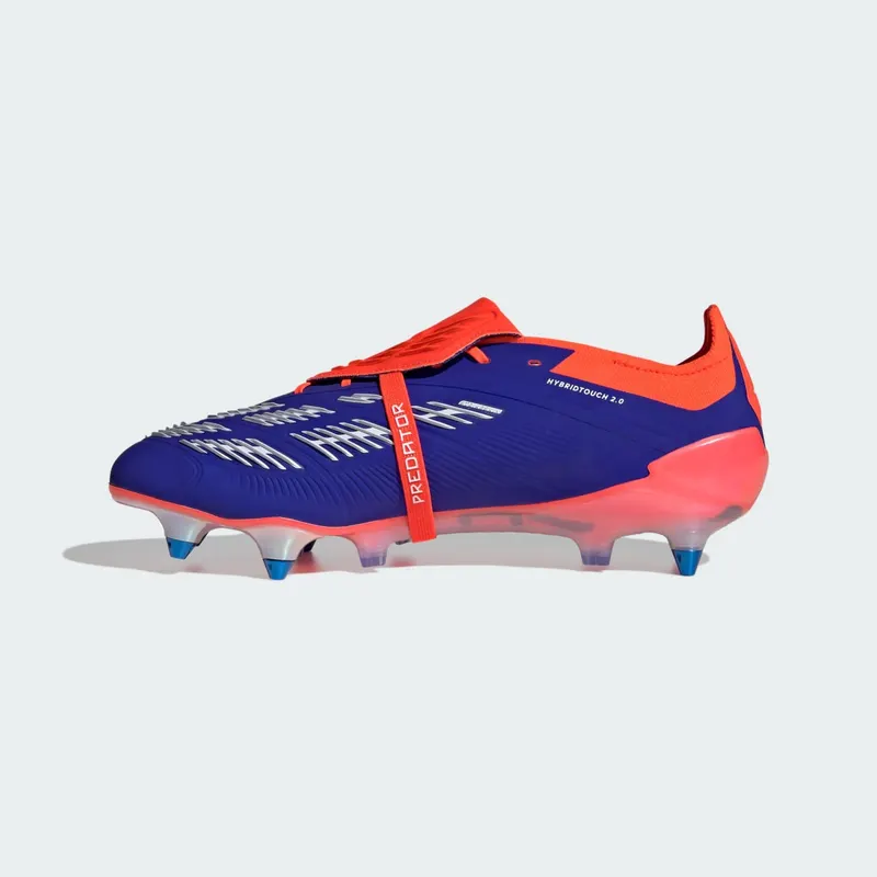 adidas Predator Elite Foldover Tongue SG Lucid Blue Cloud White Solar Red (ID0918)