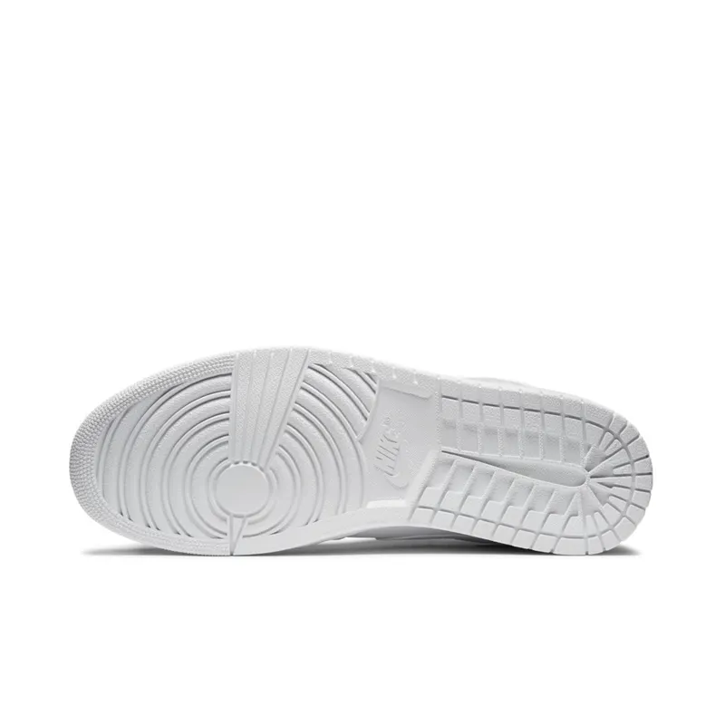 Jordan 1 Mid White Cool Grey (2014) White/Cool Grey-White (554724-120)