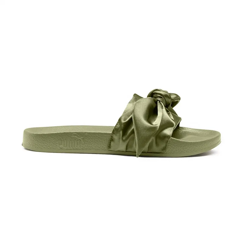 Puma Bow Slide Rihanna Fenty Olive (W) Olive Branch/Puma Silver (365774-01)