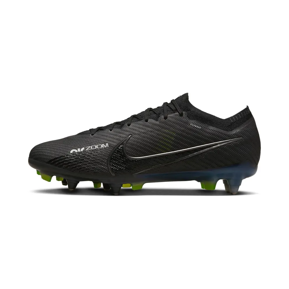Nike Zoom Mercurial Vapor 15 Elite SG-Pro Anti-Clog Traction Black White Volt (DJ5168-001)