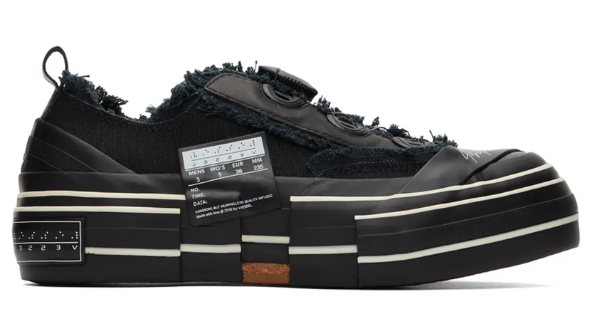 Yohji Yamamoto Black xVessel Edition Dial Sneakers (FG-E19-862)