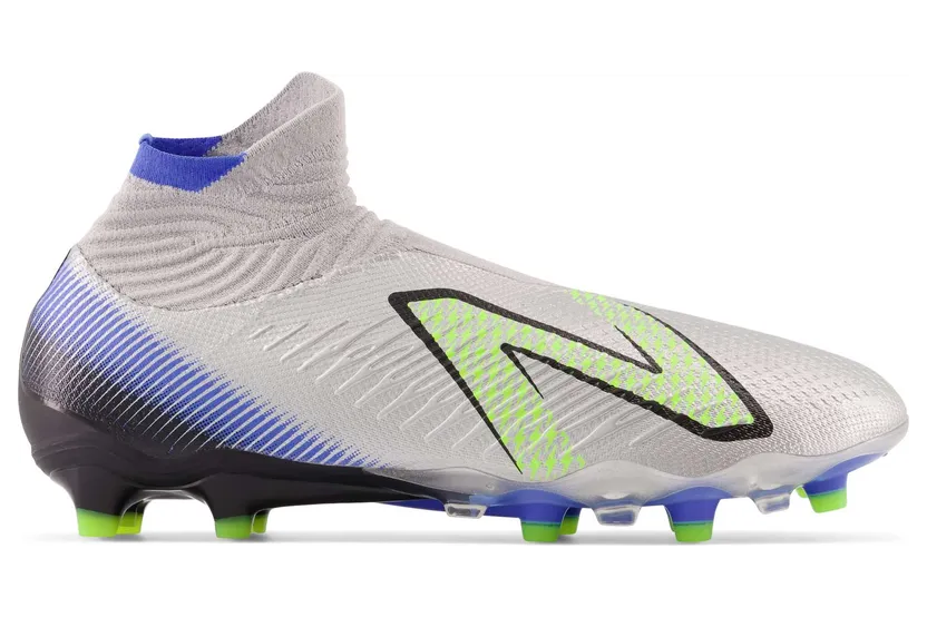 New Balance Tekela v4 Pro FG Grau/Schwarz/Blau/Gelb (ST1FSB4)
