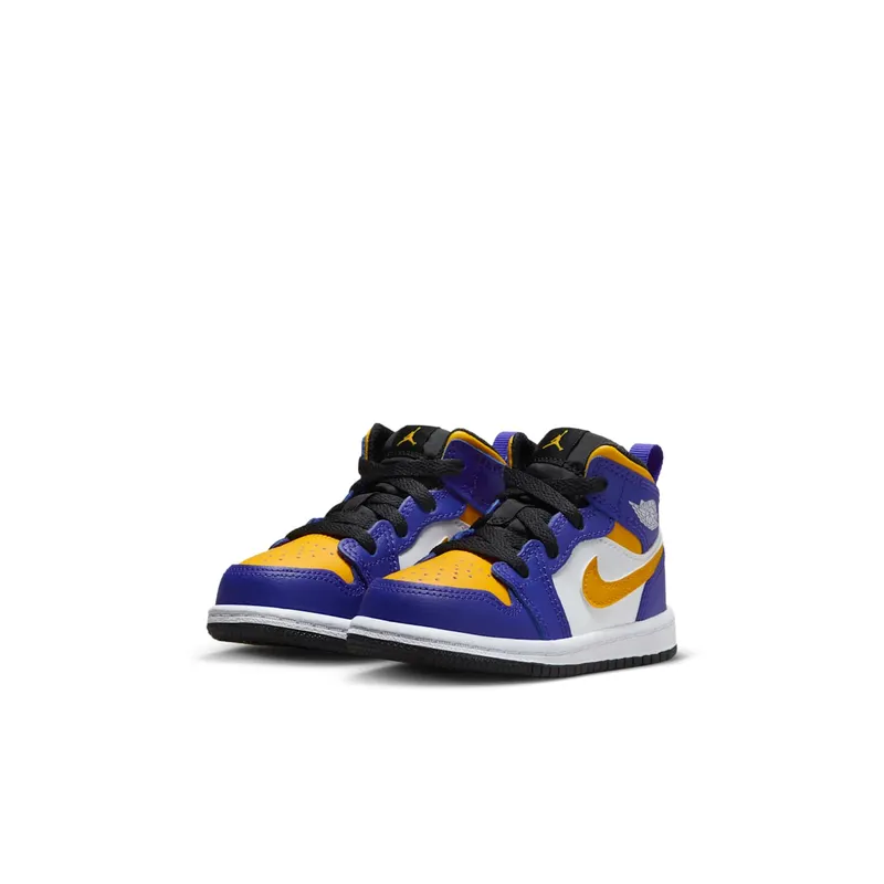 Jordan 1 Mid TD “Lakers (2022)” (DQ8425-517)